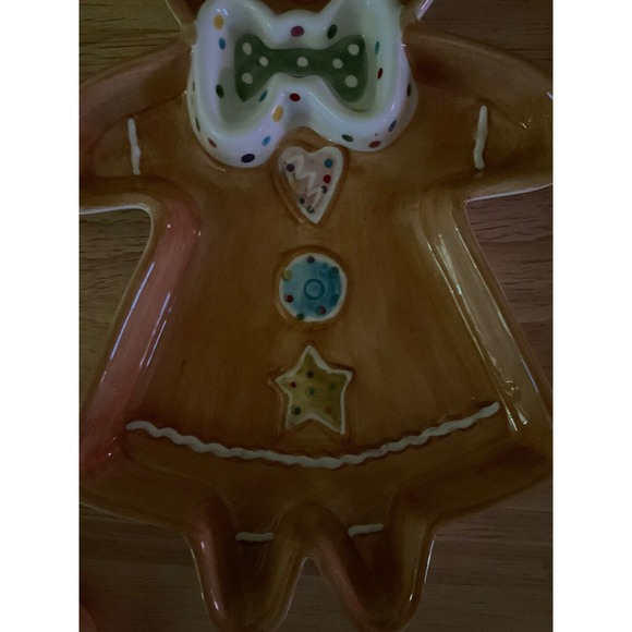 Set Of 2 Gingerman Divided Serving Platters, 7 PCS - Picture 11 of 12